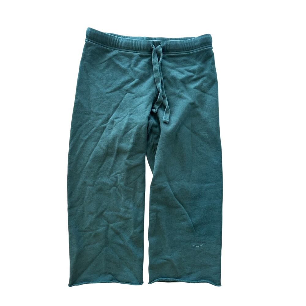 NWOT Frank & Eileen Catherine Cropped Favorite Sweatpants Evergreen Size S
